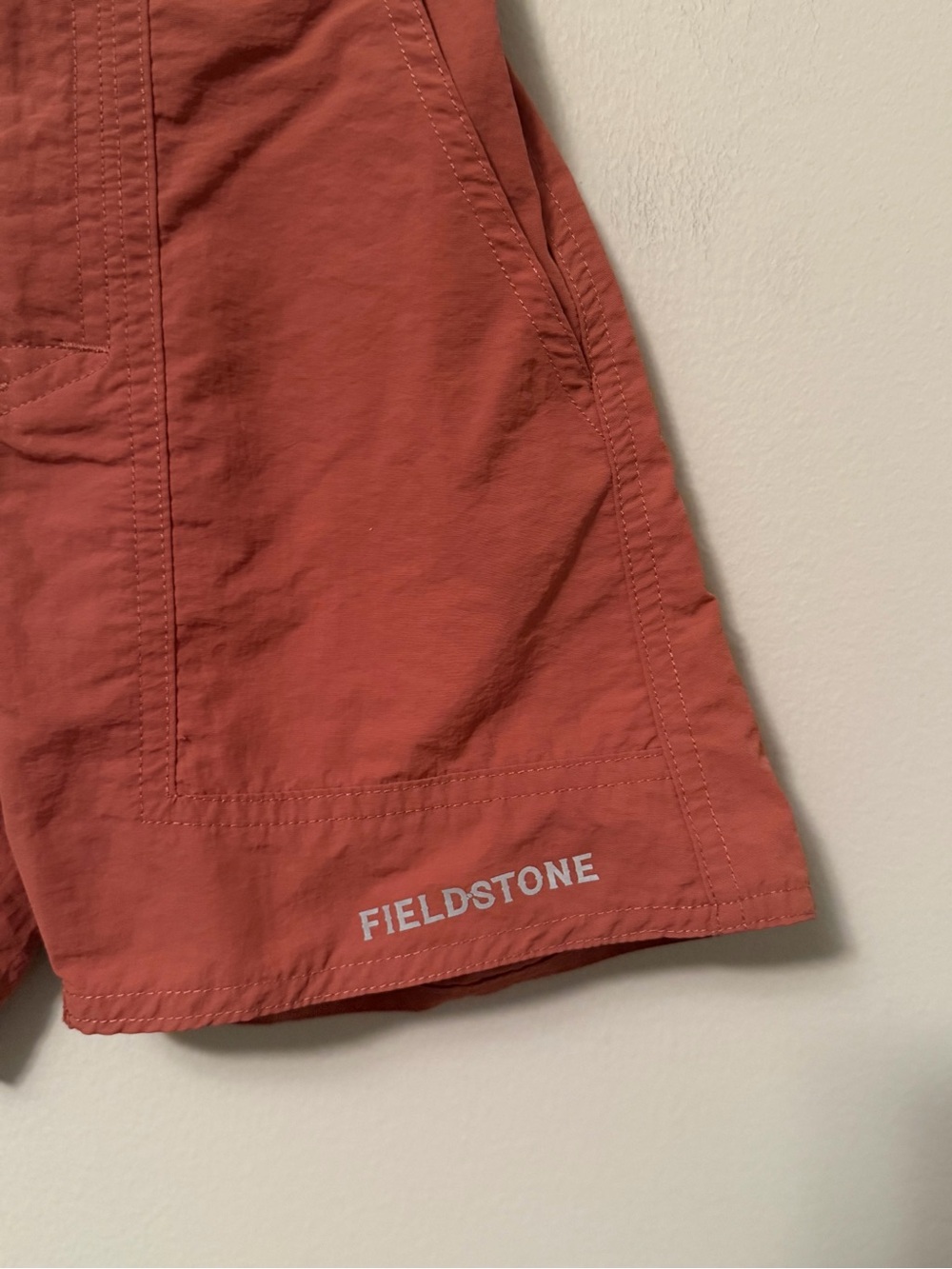Fieldstone Rust Orange Shorts - Picture 2 of 3